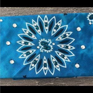 Biker bling bandanna